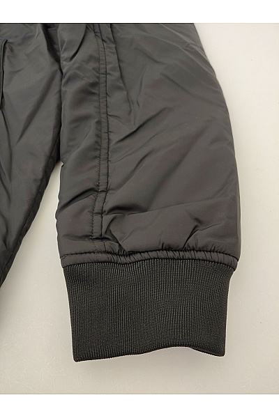 Calvin Klein Pánská černá bomber bunda se zipem přechodová | Calvin Klein | obrázek 3