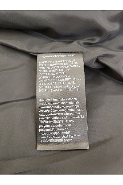 Calvin Klein Pánská černá bomber bunda se zipem přechodová | Calvin Klein | obrázek 10
