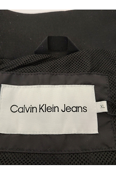 Calvin Klein Pánská černá bomber bunda se zipem přechodová | Calvin Klein | obrázek 11
