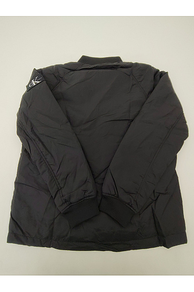 Calvin Klein Pánská černá bomber bunda se zipem přechodová | Calvin Klein | obrázek 12