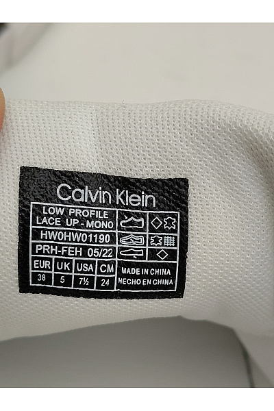 Calvin Klein tenisky Carlla Bílé Velikost EU 38 | Calvin Klein | obrázek 8