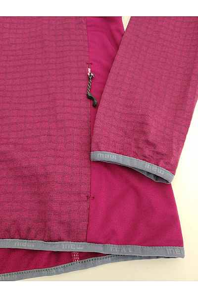 MAUL SPORTS Fialová sportovní funkční mikina na zip s dlouhým rukávem Vel. DE 40 | MAUL SPORTS | obrázek 4