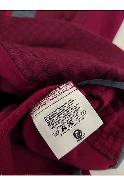 MAUL SPORTS Fialová sportovní funkční mikina na zip s dlouhým rukávem Vel. DE 40 | MAUL SPORTS | obrázek 7