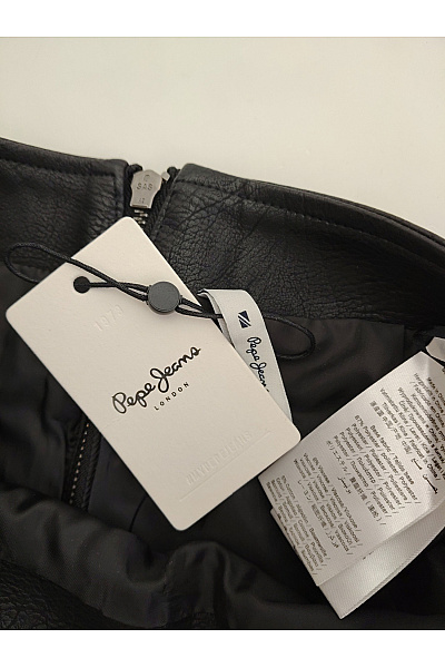 Pepe Jeans Černá mini pouzdrová sukně s vysokým pasem Velikost S | Pepe Jeans | obrázek 6