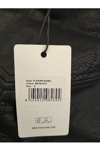 Pepe Jeans Černá mini pouzdrová sukně s vysokým pasem Velikost S | Pepe Jeans | obrázek 7