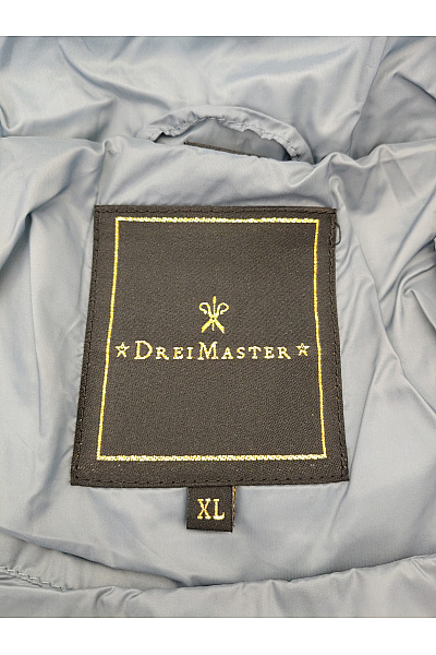 DreiMaster Dámská prošívaná dlouhá bunda se zipem Velikost XL | DreiMaster | obrázek 7