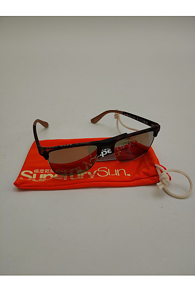 SUPERDRY Hnědé sluneční brýle želvovinový vzor retro styl | SUPERDRY | obrázek 3