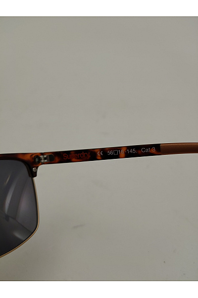 SUPERDRY Hnědé sluneční brýle želvovinový vzor retro styl | SUPERDRY | obrázek 6