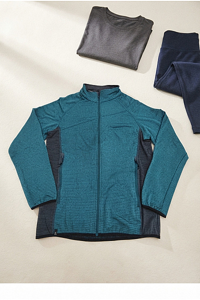 MAC Dámská Sportovní Mikina Na Zip Funkční Outdoorová Velikost DE 48