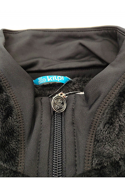 Kilpi Dámská černá chlupatá mikina na zip se stojáčkem Velikost EU 38 | kilpi | obrázek 6