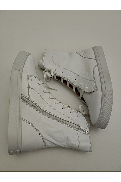 Tenisky Lofina Sneaker with a white sole Bílé Vel. 38 | Unimoda | obrázek 12