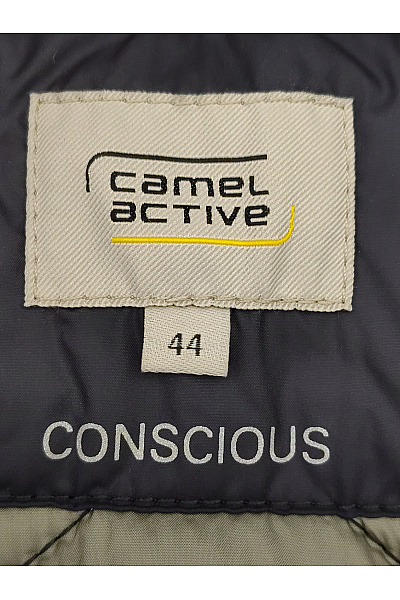 Camel active Černá prošívaná přechodová bunda bomber střihu Vel. EU 44 | camel active | obrázek 7