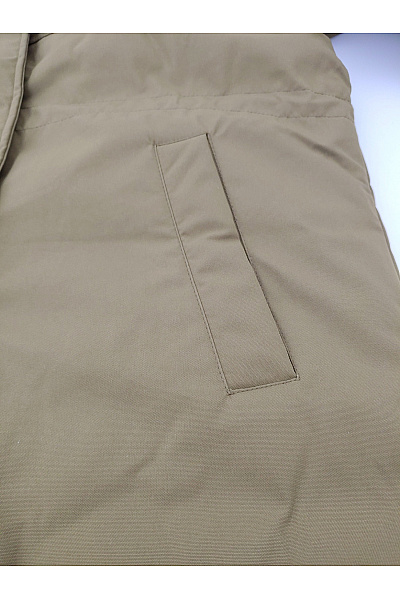 JJXX Dámská dlouhá zimní parka khaki | JJXX | obrázek 4