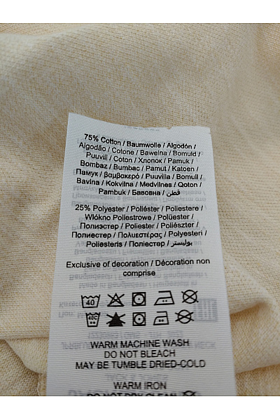 JACK & JONES Béžové bavlněné pánské tričko henley s dlouhým rukávem Vel. EU XL | JACK & JONES | obrázek 7