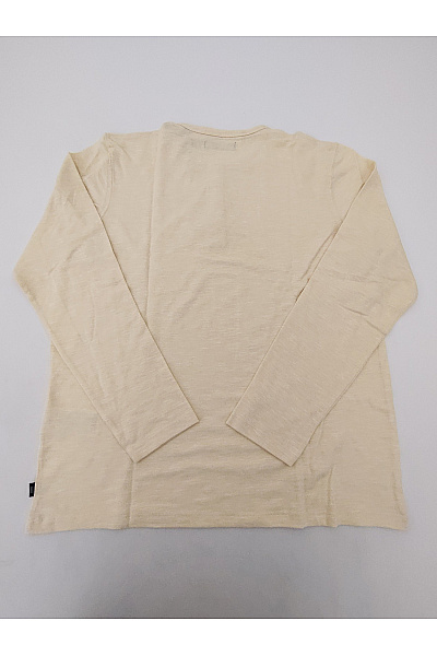 JACK & JONES Béžové bavlněné pánské tričko henley s dlouhým rukávem Vel. EU XL | JACK & JONES | obrázek 8