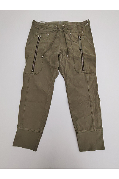 MAC Dámské khaki cargo kalhoty z lyocellu s kapsami Vel. EU 44 | MAC | obrázek 2