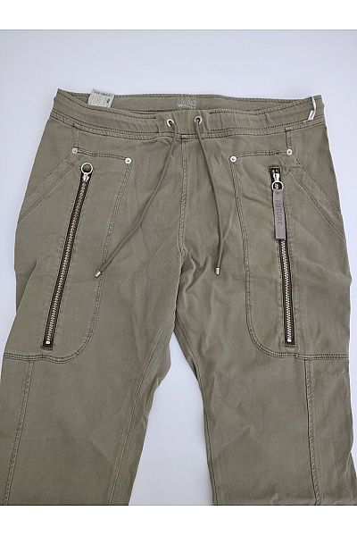 MAC Dámské khaki cargo kalhoty z lyocellu s kapsami Vel. EU 44 | MAC | obrázek 4