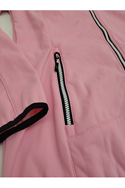 CMP Růžová dámská softshellová bunda s kapucí na zip Velikost IT L | CMP | obrázek 3