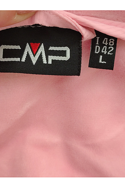 CMP Růžová dámská softshellová bunda s kapucí na zip Velikost IT L | CMP | obrázek 7