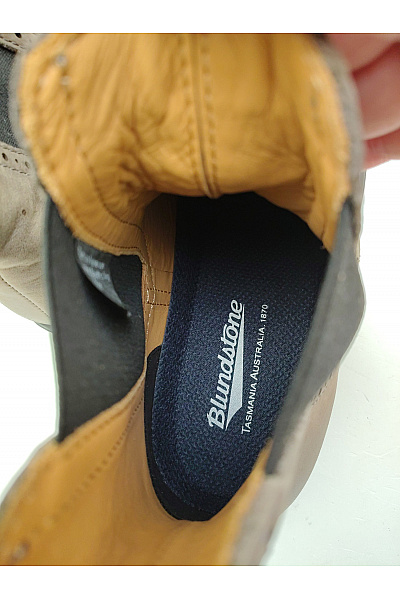 Blundstone Dámské kotníkové chelsea boty hnědé vycházkové podzimní jarní Vel. UK 7 1/2 | Blundstone | obrázek 9