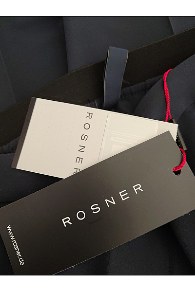 Rosner Černé elegantní společenské kalhoty s puky Vel. DE 42 | rosner | obrázek 8