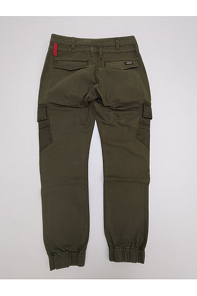 DESIGUAL Pánské khaki cargo džíny jogger střih Velikost US 30 | DESIGUAL | obrázek 8