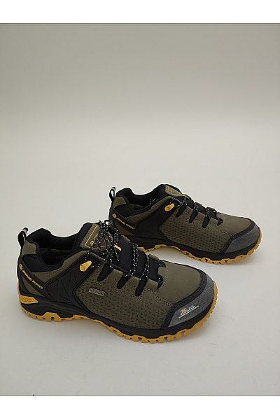 ALPINE PRO Pánské khaki trekingové outdoorové boty šněrovací Vel. EU 42 | ALPINE PRO | obrázek 2