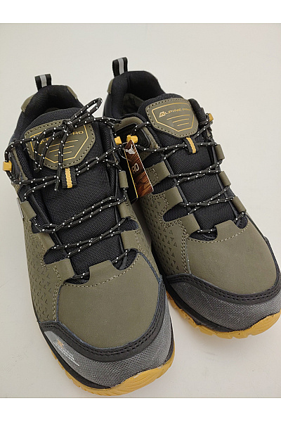 ALPINE PRO Pánské khaki trekingové outdoorové boty šněrovací Vel. EU 42 | ALPINE PRO | obrázek 6