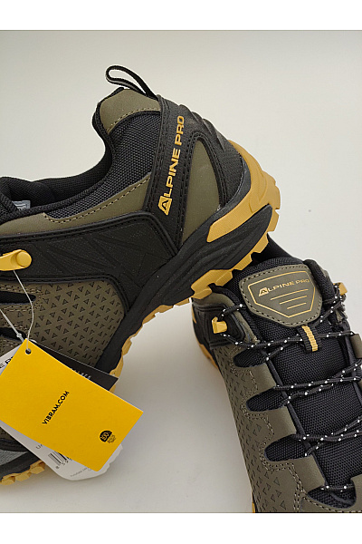 ALPINE PRO Pánské khaki trekingové outdoorové boty šněrovací Vel. EU 42 | ALPINE PRO | obrázek 7