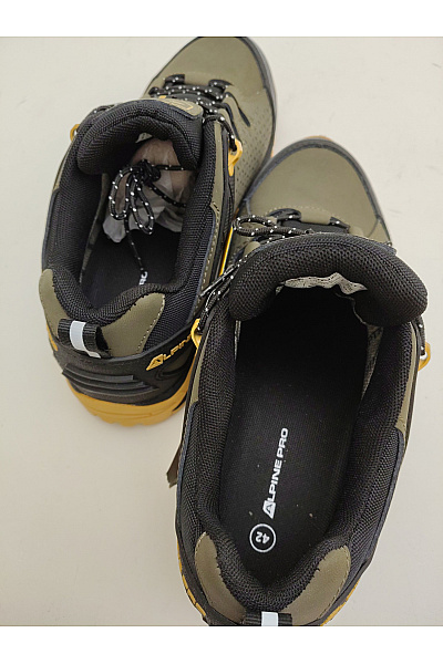ALPINE PRO Pánské khaki trekingové outdoorové boty šněrovací Vel. EU 42 | ALPINE PRO | obrázek 11