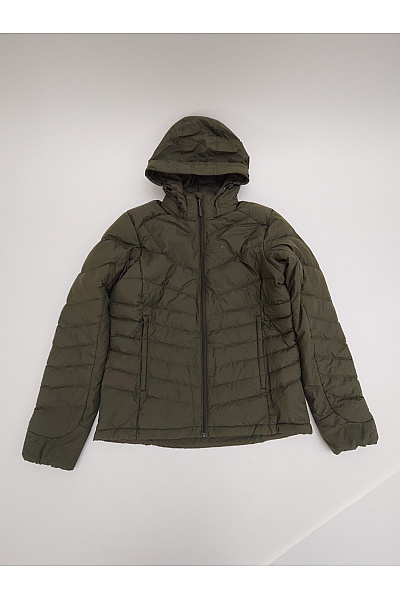 Jack Wolfskin Dámská khaki prošívaná bunda s kapucí Velikost EU M | Jack Wolfskin | obrázek 2