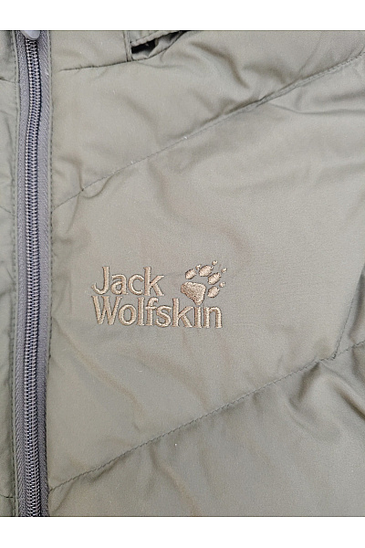 Jack Wolfskin Dámská khaki prošívaná bunda s kapucí Velikost EU M | Jack Wolfskin | obrázek 5