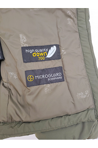 Jack Wolfskin Dámská khaki prošívaná bunda s kapucí Velikost EU M | Jack Wolfskin | obrázek 8