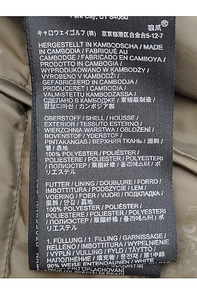 Jack Wolfskin Dámská khaki prošívaná bunda s kapucí Velikost EU M | Jack Wolfskin | obrázek 9