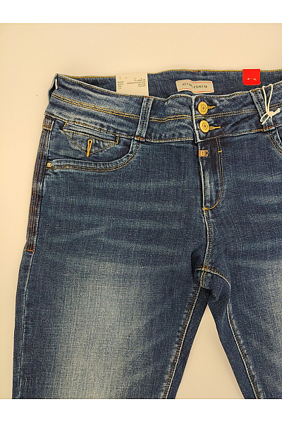 TIMEZONE Pánské modré bavlněné džíny skinny fit Velikost W31/L32 | TIMEZONE | obrázek 4