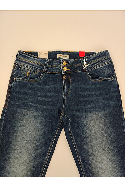 TIMEZONE Pánské modré bavlněné džíny skinny fit Velikost W31/L32 | TIMEZONE | obrázek 5