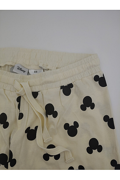 DISNEY Béžové bavlněné pyžamo s motivem myšáka Velikost 8/S | DISNEY | obrázek 4