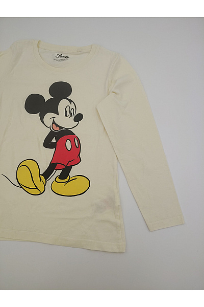 DISNEY Béžové bavlněné pyžamo s motivem myšáka Velikost 8/S | DISNEY | obrázek 6
