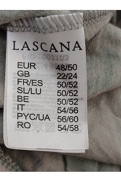 Lasca Dámské tílko s květinovým vzorem a gumou v pase Velikost EU 48/50 | Lasca | obrázek 5
