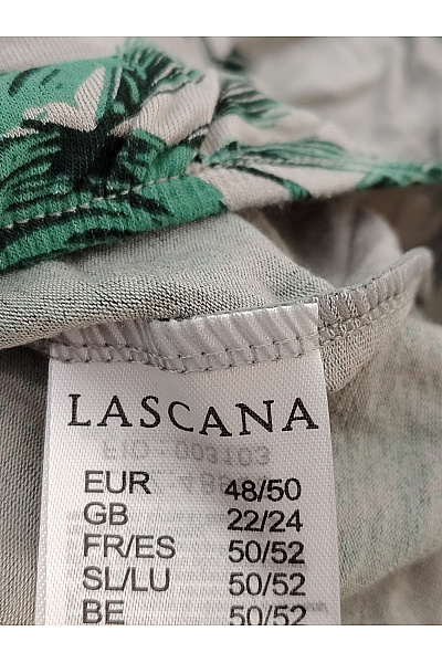 Lasca Dámské tílko s květinovým vzorem a gumou v pase Velikost EU 48/50 | Lasca | obrázek 6