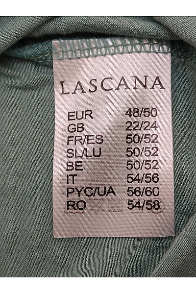 Lasca Dámské khaki tílko bez rukávů basic volné Velikost EU 58/50 | Lasca | obrázek 4