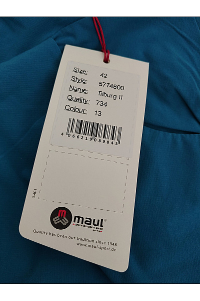 MAUL SPORTS Modrá sportovní sukně s kapsami a rozparkem Vel. EU 42 | MAUL SPORTS | obrázek 7
