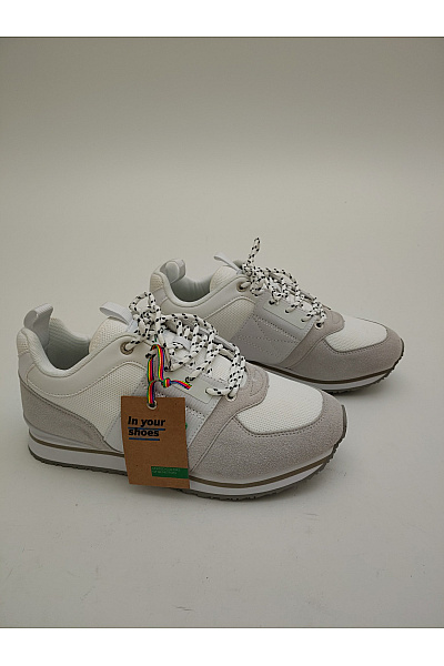 BENETTON Pánské tenisky United Colors of Retro Bílé Velikost EU 41 | BENETTON | obrázek 2