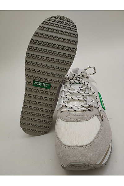 BENETTON Pánské tenisky United Colors of Retro Bílé Velikost EU 41 | BENETTON | obrázek 5