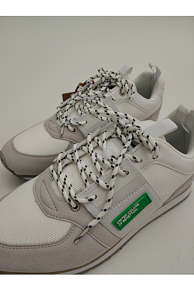 BENETTON Pánské tenisky United Colors of Retro Bílé Velikost EU 41 | BENETTON | obrázek 6
