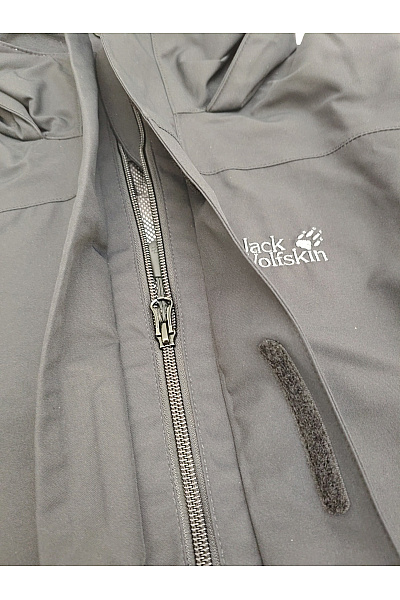 Jack Wolfskin Černá pánská outdoorová bunda s kapucí Vel. EU M | Jack Wolfskin | obrázek 6