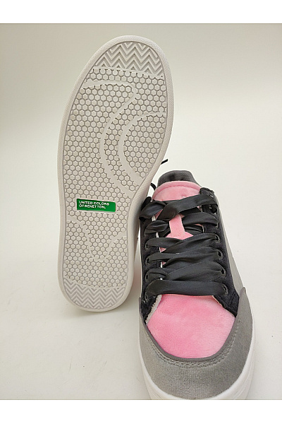 BENETTON tenisky United Colors of dámské semišové Šedé Vel. EU 38 | BENETTON | obrázek 5