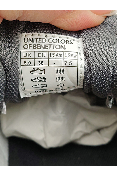 BENETTON tenisky United Colors of dámské semišové Šedé Vel. EU 38 | BENETTON | obrázek 9