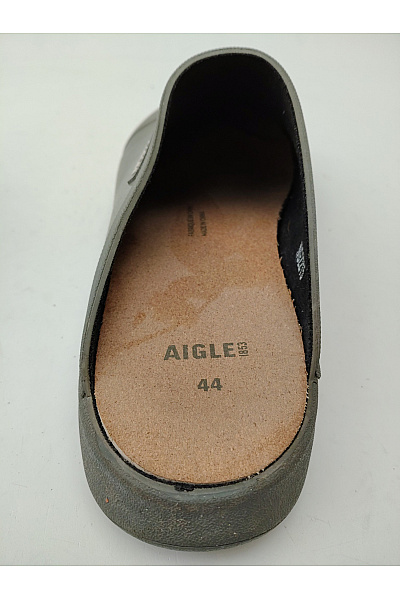 AIGLE Pánské khaki nazouváky pracovní outdoorové Velikost EU 44 | AIGLE | obrázek 6