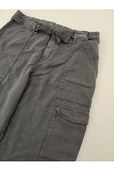 Camel active Černé dámské cargo kalhoty s kapsami na stehnech a páskem Vel. 29/30 | camel active | obrázek 4